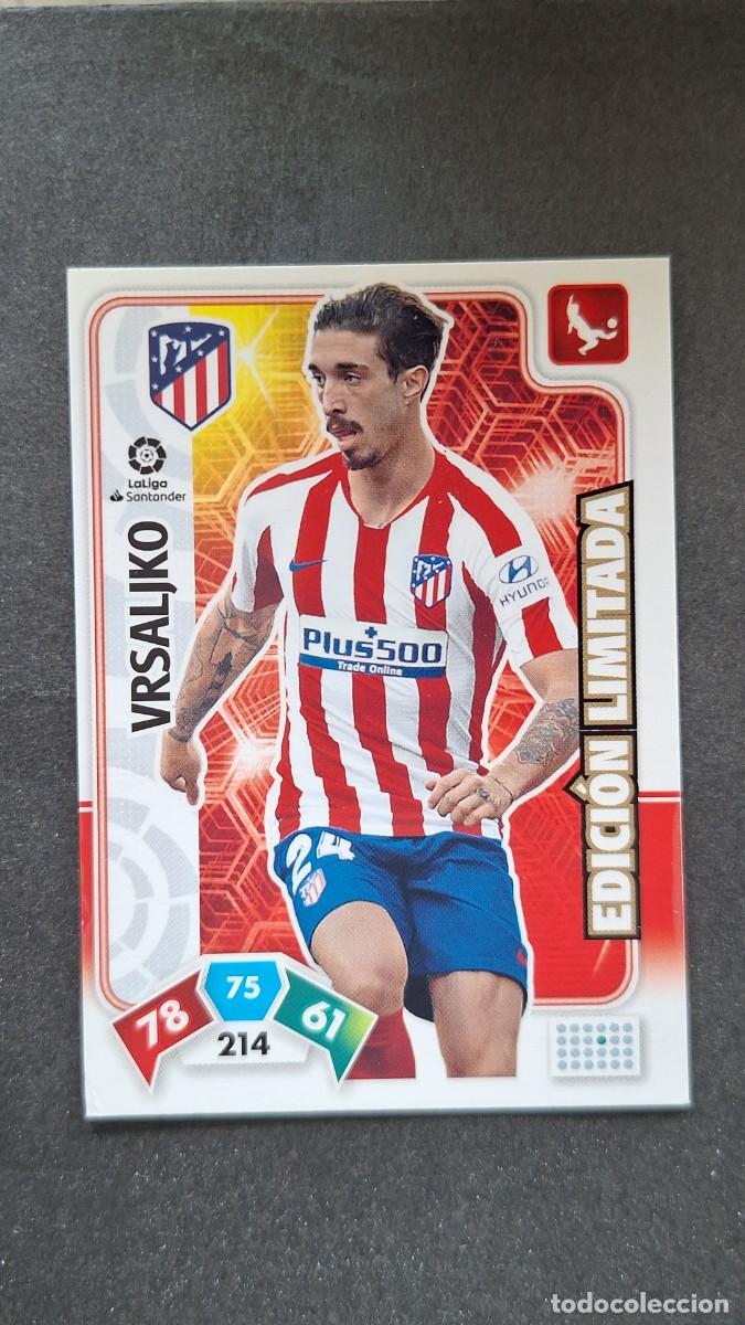 Cromos de F&uacute;tbol: L1 VRSALJKO ATLETICO DE MADRID EDICION LIMITADA PANINI ADRENALYN XL LIGA 2019/20 19 20