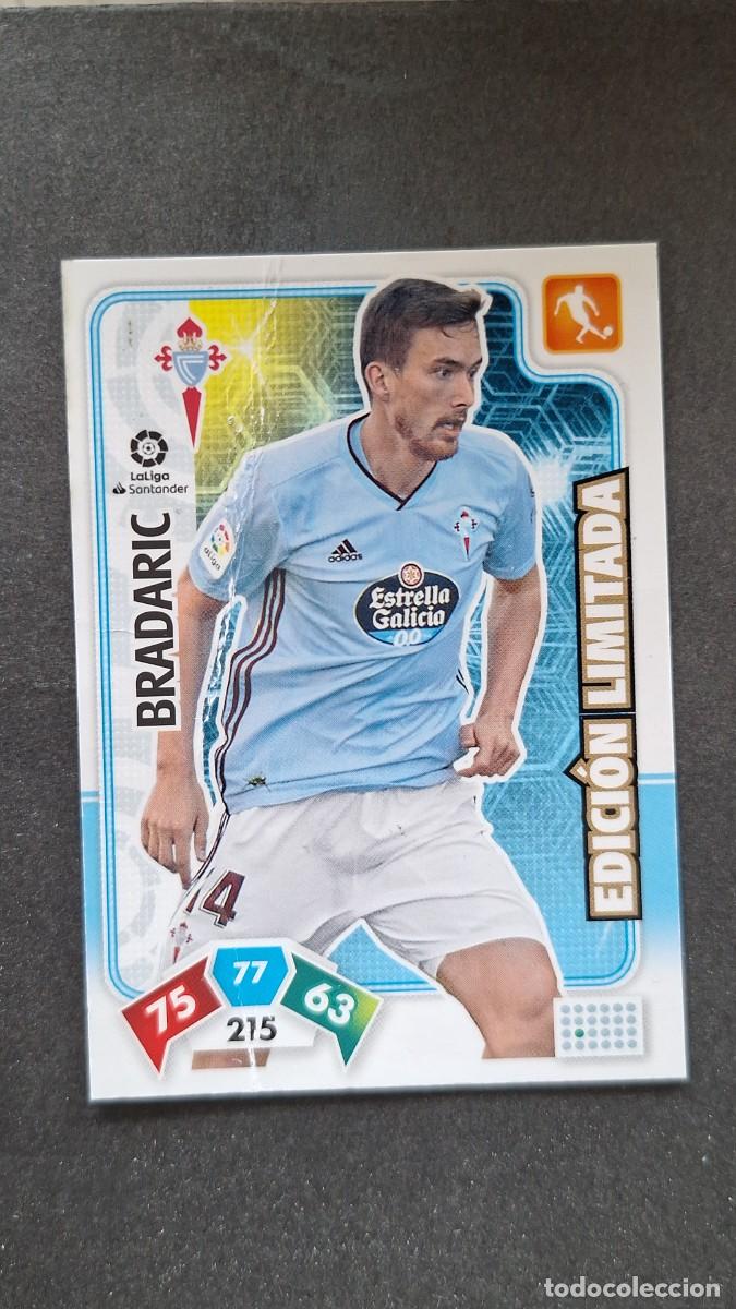 Cromos de F&uacute;tbol: L1 BRADARIC CELTA DE VIGO EDICION LIMITADA PANINI ADRENALYN XL LIGA 2019/20 19 20
