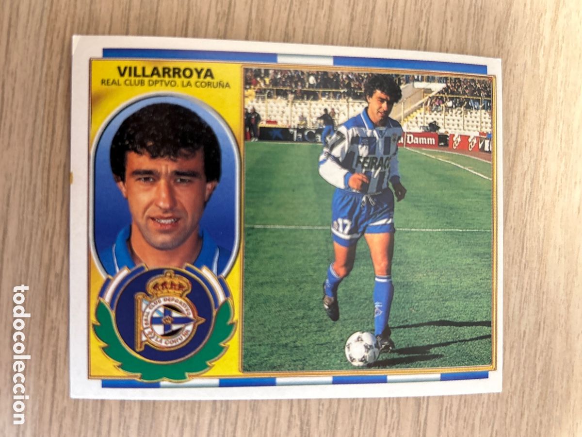 Cromos de F&uacute;tbol: VILLARROYA DEPORTIVO BAJA LIGA ESTE 1996 1997 96 97 NUNCA PEGADO SIN PEGAR