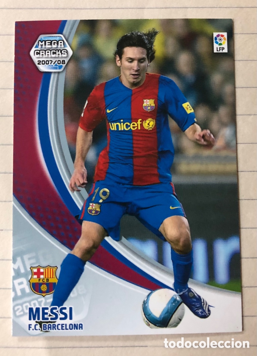 Cromos de F&uacute;tbol: Megacracks 2007 2008 Messi 69 Barcelona