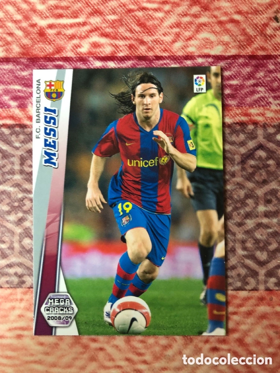 Cromos de F&uacute;tbol: Megacracks 2008 2009 Messi 70 Barcelona !CROMO NUEVO DE SOBRE