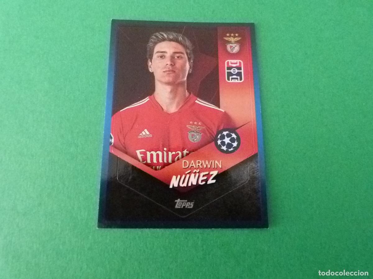 Cromos de F&uacute;tbol: CROMO FUTBOL NU&Ntilde;EZ SL BENFICA SIN PEGAR N&ordm; 407 CHAMPIONS LEAGUE 2021-2022/21-22 TOPPS