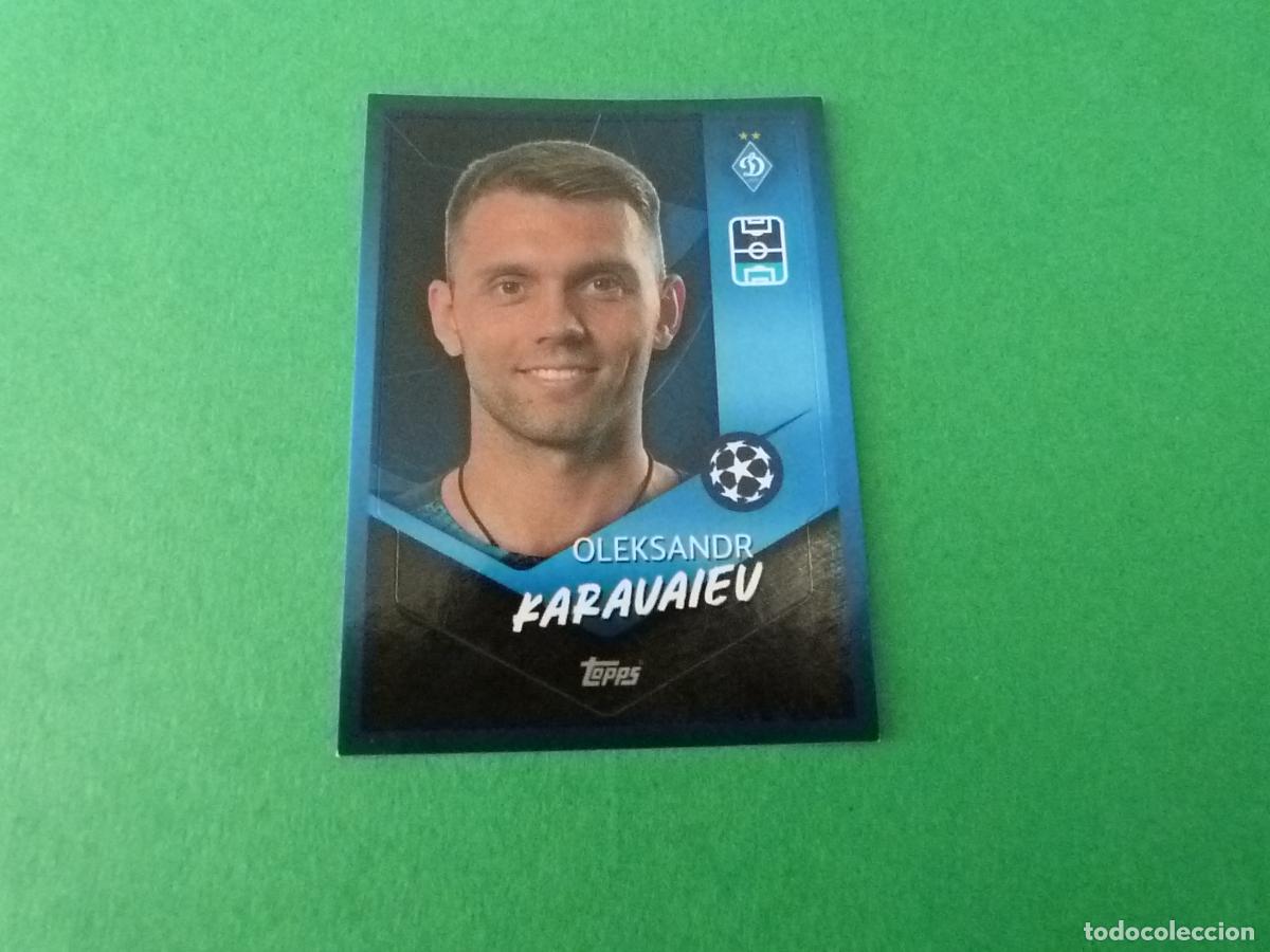 Cromos de F&uacute;tbol: CROMO FUTBOL KARAVAIEV DINAMO DE KIEV SIN PEGAR N&ordm; 414 CHAMPIONS LEAGUE 2021-2022/21-22 TOPPS
