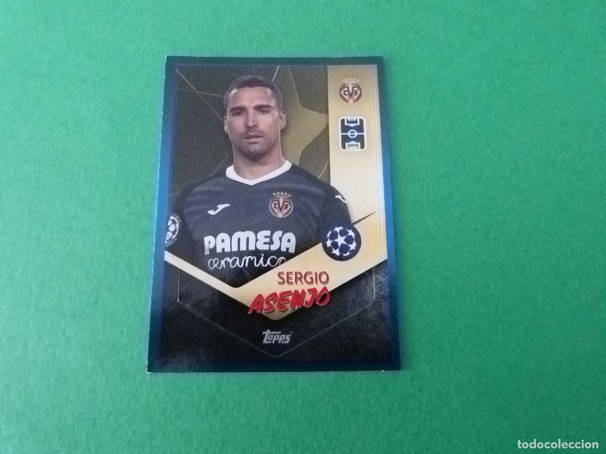 Cromos de Futebol: CROMO FUTBOL SERGIO ASENJO VILLARREAL C.F. SIN PEGAR N&ordm; 430 CHAMPIONS LEAGUE 2021-2022/21-22 TOPPS
