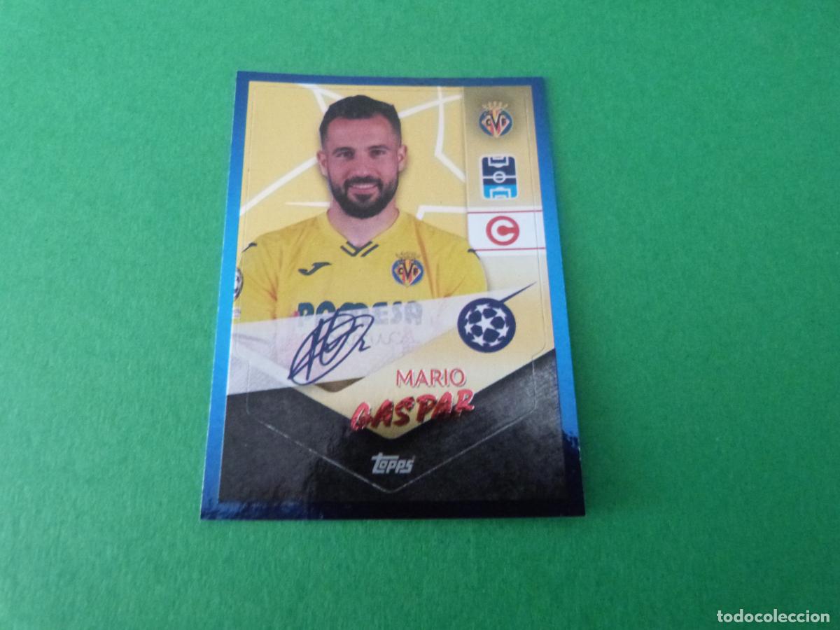 Fu&szlig;ball-Sticker: CROMO FUTBOL GASPAR VILLARREAL C.F. SIN PEGAR N&ordm; 431 CHAMPIONS LEAGUE 2021-2022/21-22 TOPPS