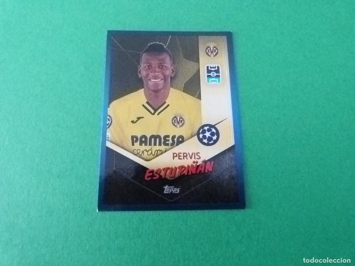 Football Stickers: CROMO FUTBOL ESTUPI&Ntilde;AN VILLARREAL C.F. SIN PEGAR N&ordm; 436 CHAMPIONS LEAGUE 2021-2022/21-22 TOPPS