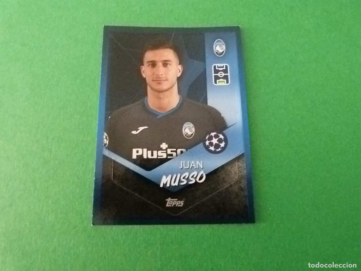 Football Stickers: CROMO FUTBOL MUSSO ATALANTA BC SIN PEGAR N&ordm; 466 CHAMPIONS LEAGUE 2021-2022/21-22 TOPPS