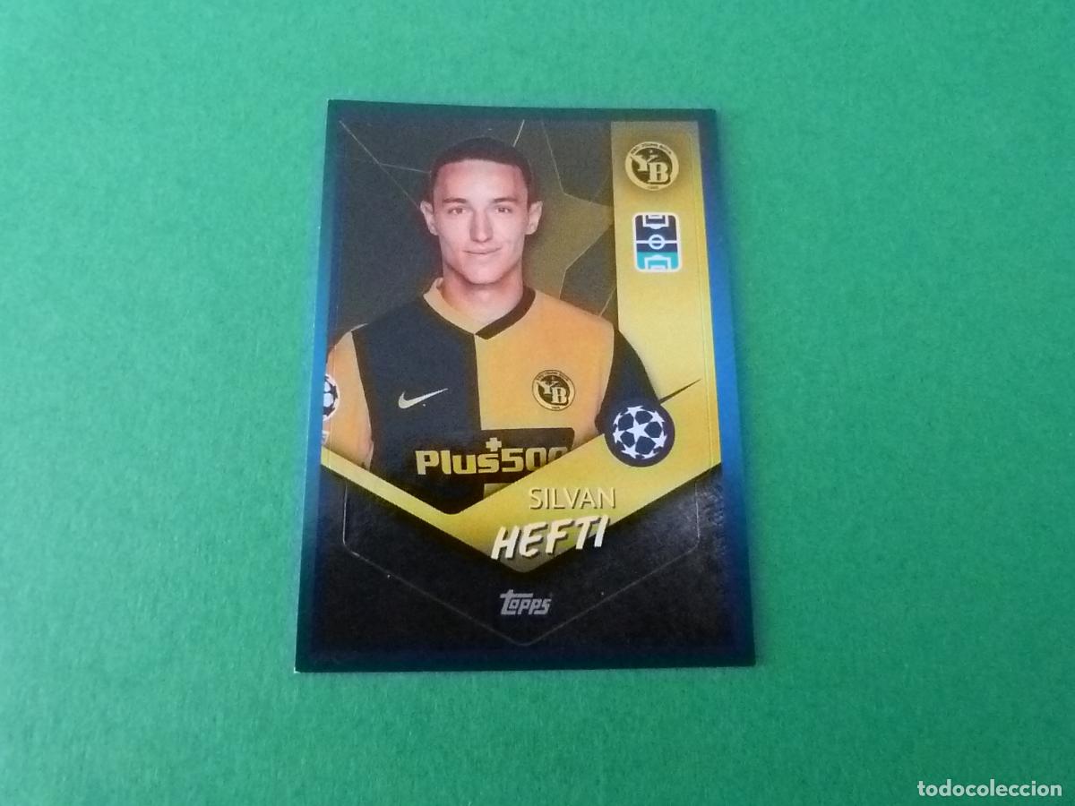Cromos de F&uacute;tbol: CROMO FUTBOL HEFTI YOUNG BOYS SIN PEGAR N&ordm; 485 CHAMPIONS LEAGUE 2021-2022/21-22 TOPPS