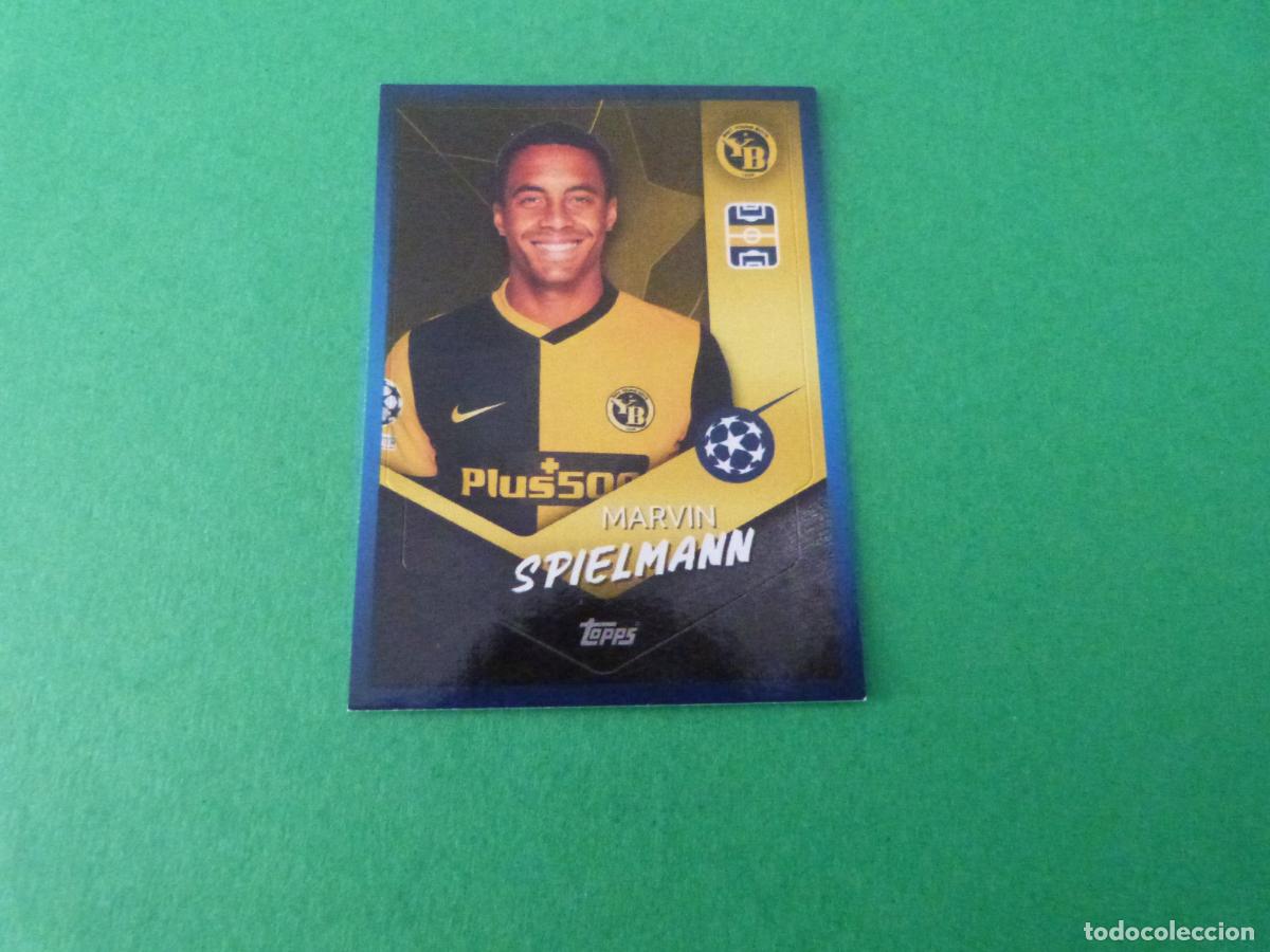 Cromos de F&uacute;tbol: CROMO FUTBOL SPIELMANN YOUNG BOYS SIN PEGAR N&ordm; 492 CHAMPIONS LEAGUE 2021-2022/21-22 TOPPS