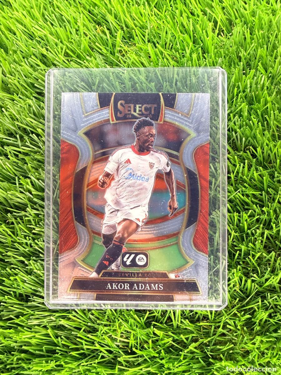 Cromos de F&uacute;tbol: N&ordm; 81 Akor Adams Base Terrace Sevilla FC Select Liga 25 26