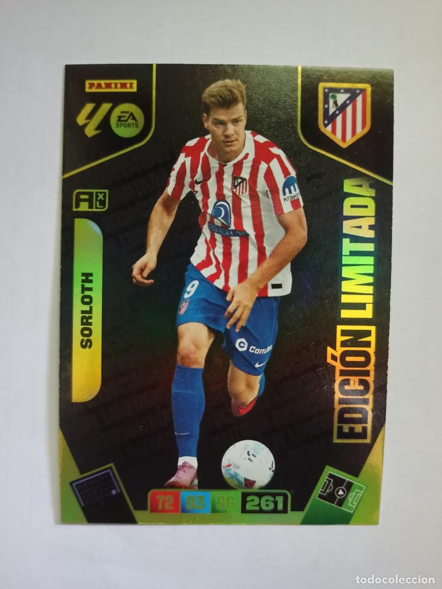 Cartes &agrave; collectionner de Football: CARD EDICI&Oacute;N LIMITADA LIMITED ALEXANDER SORLOTH ATL&Eacute;TICO - ADRENALYN XL PANINI LIGA 2025 2026 25 26