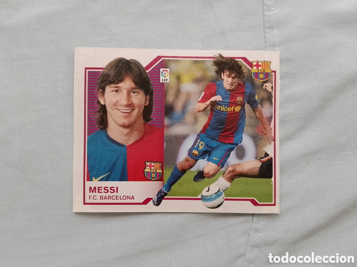 Cromos de F&uacute;tbol: MESSI BARCELONA BAR&Ccedil;A CROMO FUTBOL PANINI LIGA 07-08 EDICIONES ESTE 2007-2008