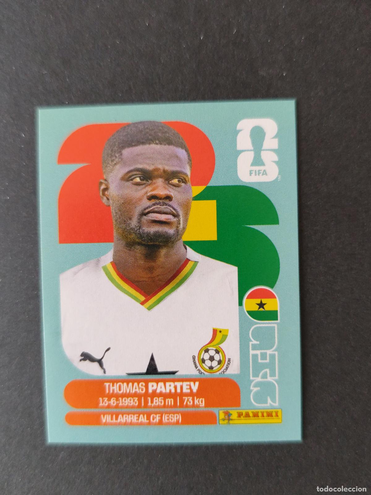 Cromos de F&uacute;tbol: GHA10 THOMAS PARTEY 10 GHANA MUNDIAL FIFA WORLD CUP 2026 STICKER PANINI SIN PEGAR