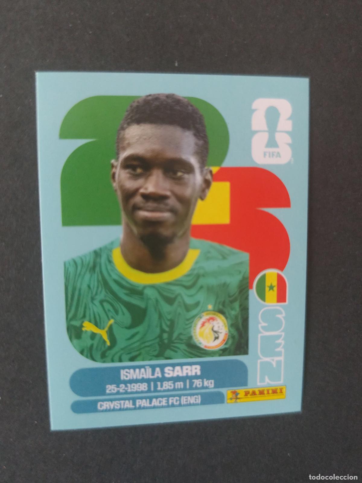 Cromos de F&uacute;tbol: SEN16 ISMA&Iuml;LA SARR 16 SENEGAL MUNDIAL FIFA WORLD CUP 2026 STICKER PANINI SIN PEGAR