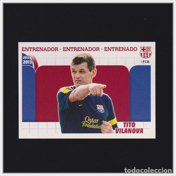 Figurine di Calcio: COLECCI&Oacute;N OFICIAL BARCELONA 2012 2013 12 13 PANINI TITO VILANOVA 14 ALBUM LIGA BAR&Ccedil;A F&Uacute;TBOL