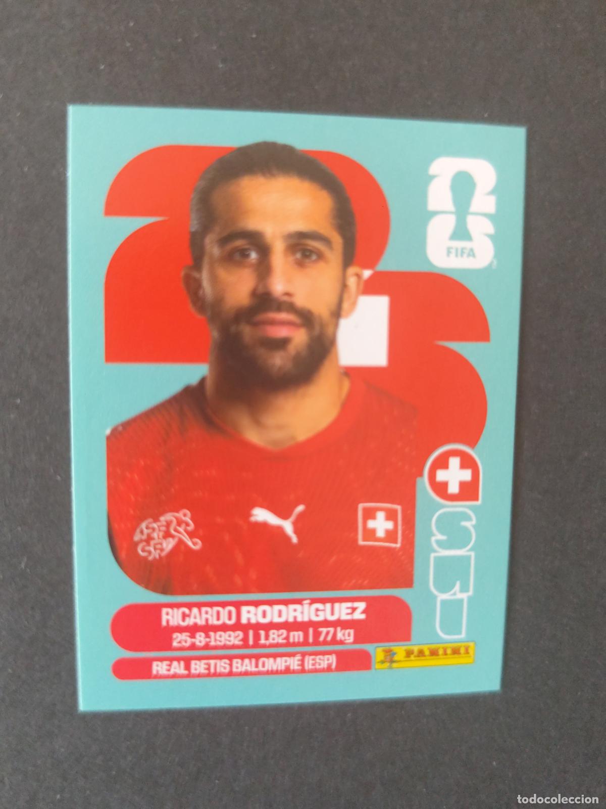 Cromos de F&uacute;tbol: SUI5 RICARDO RODR&Iacute;GUEZ 5 SUIZA MUNDIAL FIFA WORLD CUP 2026 STICKER PANINI SIN PEGAR