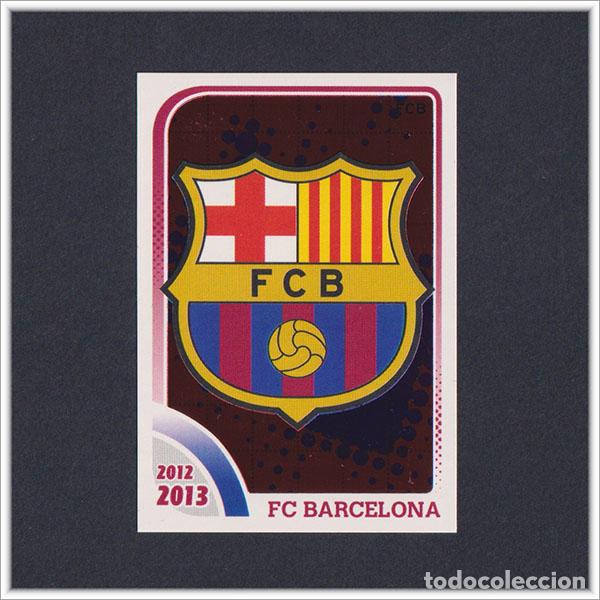 Cromos de F&uacute;tbol: COLECCI&Oacute;N OFICIAL BARCELONA 2012 2013 12 13 PANINI ESCUDO 1 ALBUM LIGA BAR&Ccedil;A F&Uacute;TBOL