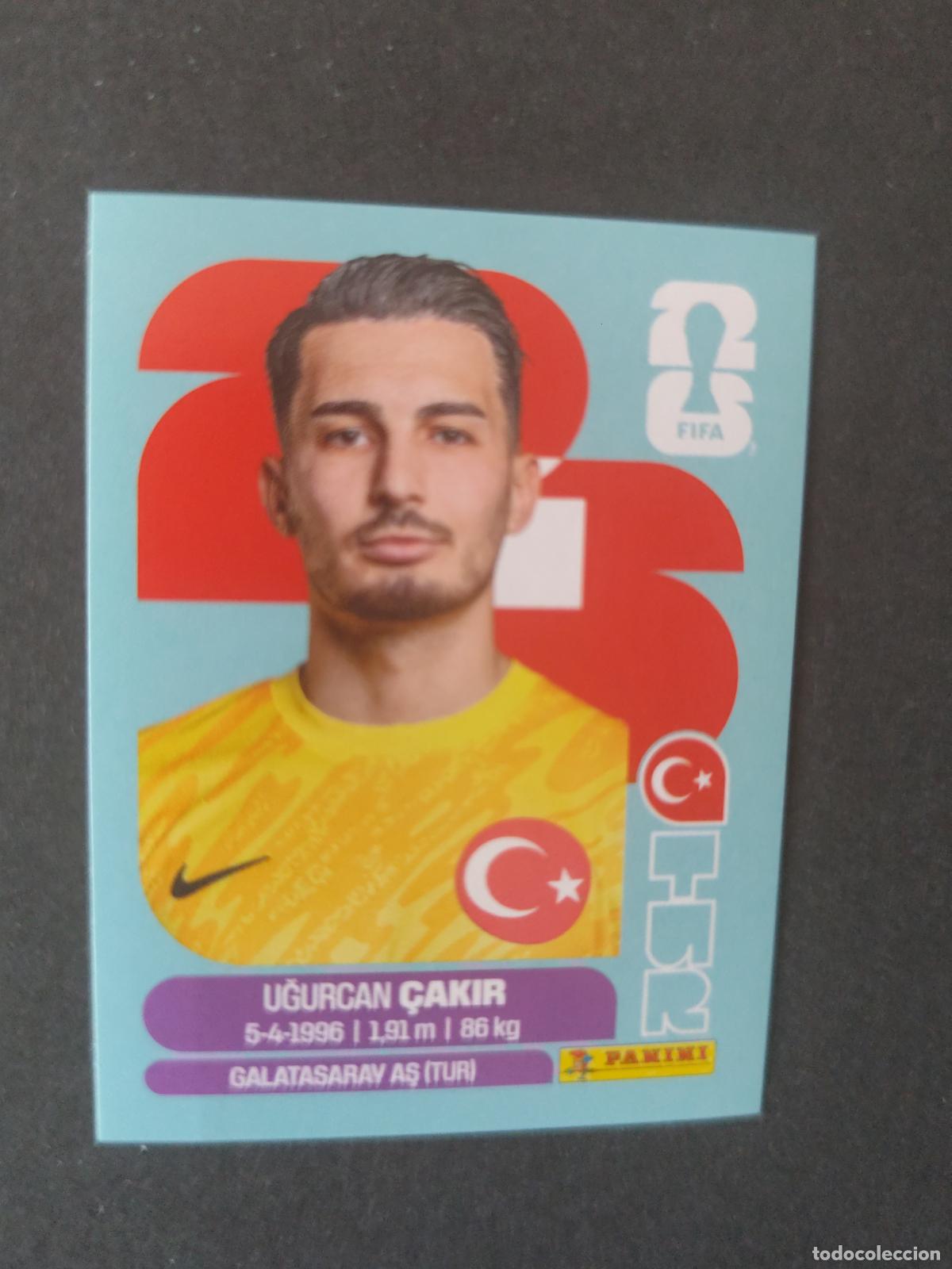 Football Stickers: TUR2 UĞURCAN &Ccedil;AKIR 2 TURQU&Iacute;A MUNDIAL FIFA WORLD CUP 2026 STICKER PANINI SIN PEGAR