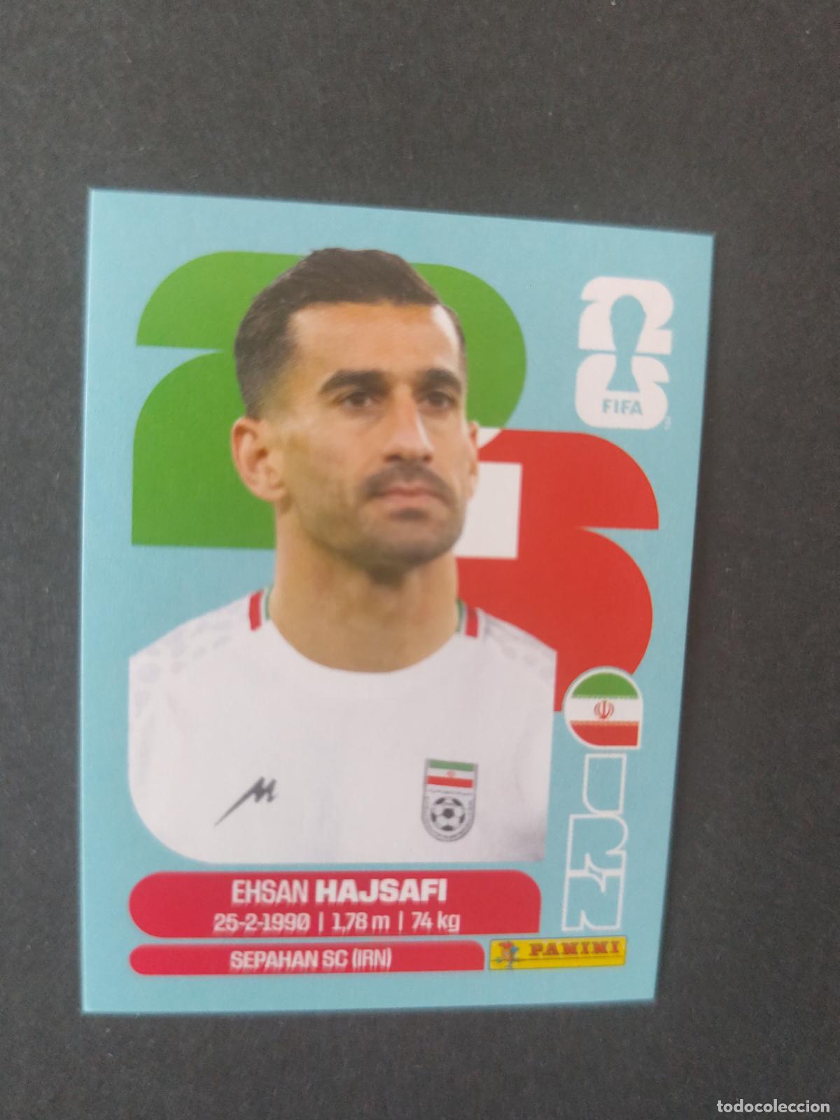 Cromos de F&uacute;tbol: IRN4 EHSAN HAJSAFI 4 IR&Aacute;N MUNDIAL FIFA WORLD CUP 2026 STICKER PANINI SIN PEGAR