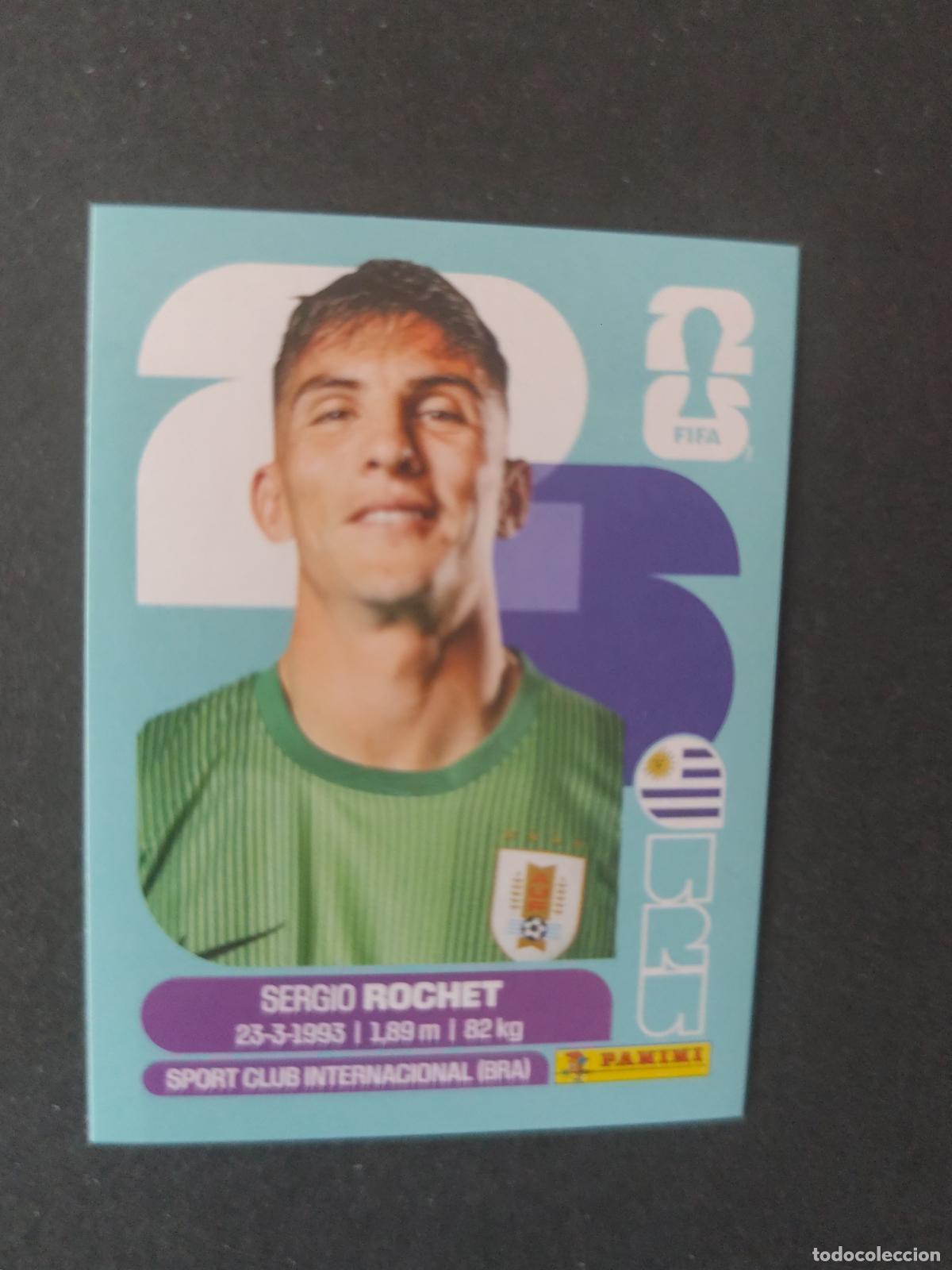 Cromos de F&uacute;tbol: URU2 SERGIO ROCHET 2 URUGUAY MUNDIAL FIFA WORLD CUP 2026 STICKER PANINI SIN PEGAR