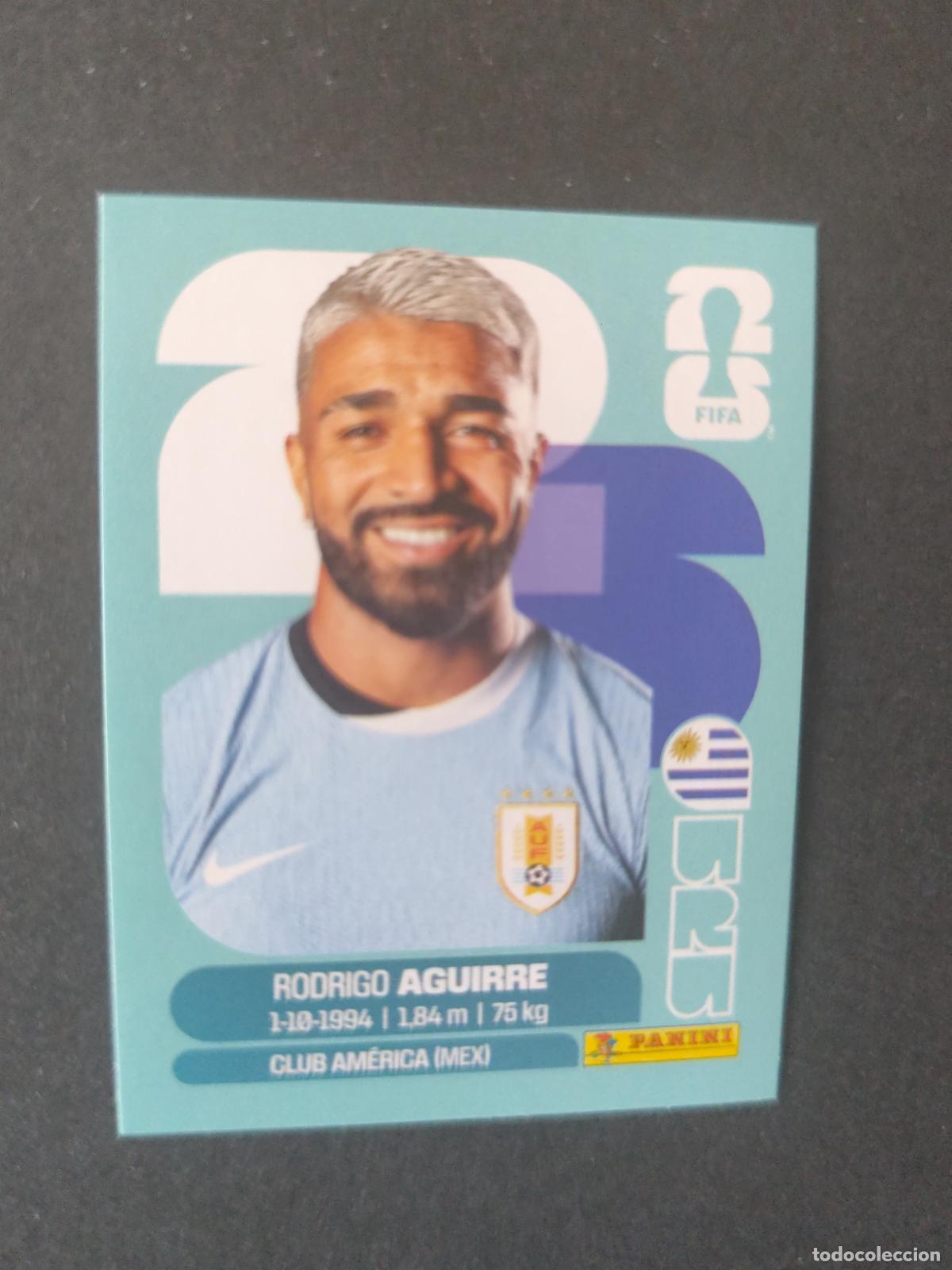 Cromos de F&uacute;tbol: URU19 RODRIGO AGUIRRE 19 URUGUAY MUNDIAL FIFA WORLD CUP 2026 STICKER PANINI SIN PEGAR