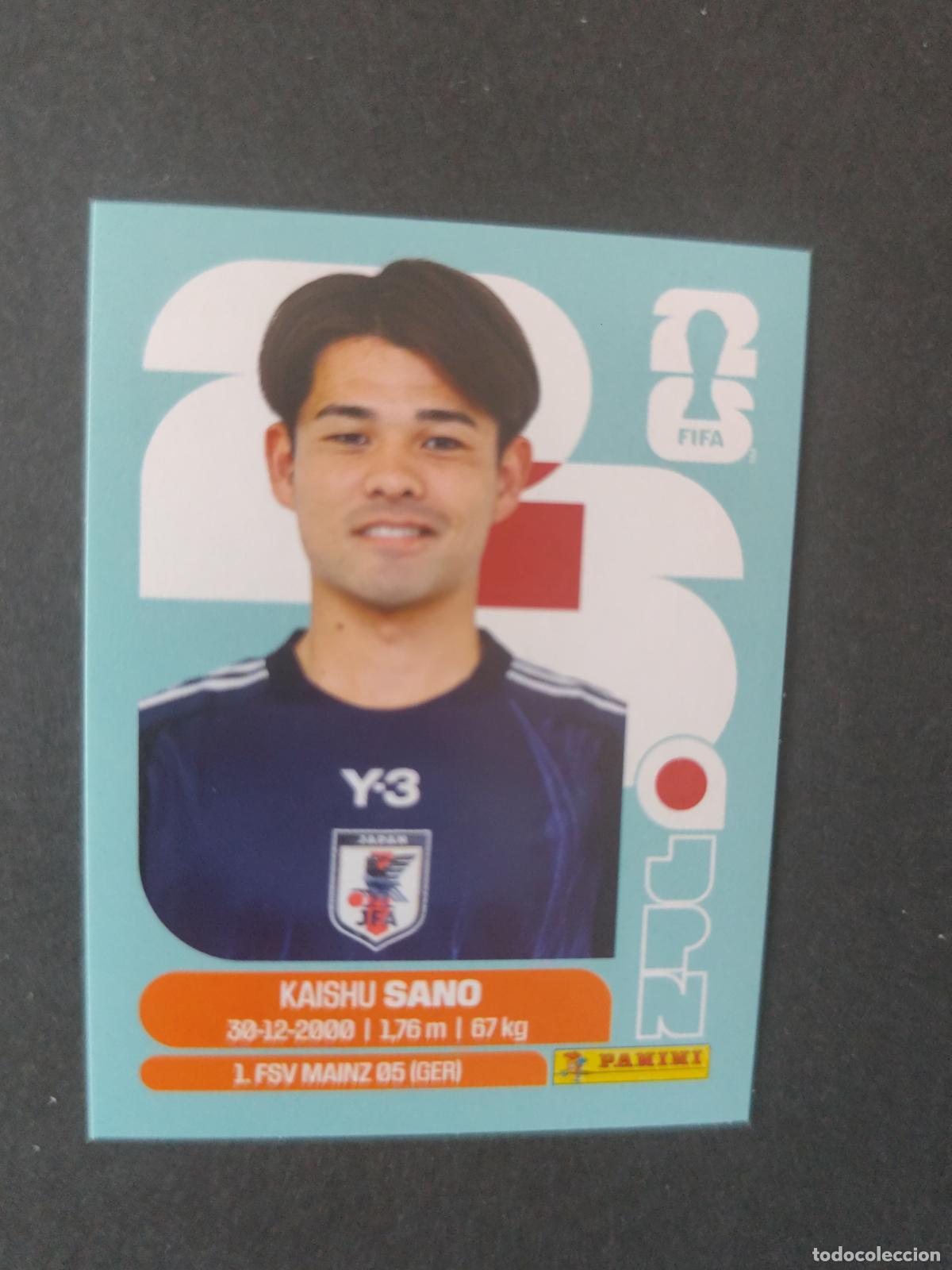 Cromos de Futebol: JPN8 KAISHU SANO 8 JAP&Oacute;N MUNDIAL FIFA WORLD CUP 2026 STICKER PANINI SIN PEGAR
