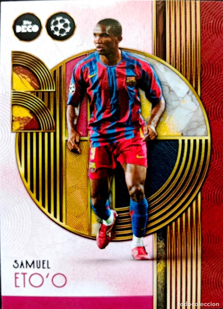 Cromos de F&uacute;tbol: Samuel Eto'o Etoo - FC Barcelona - LEGENDS - Topps Deco UCC 2025 2026 25 26