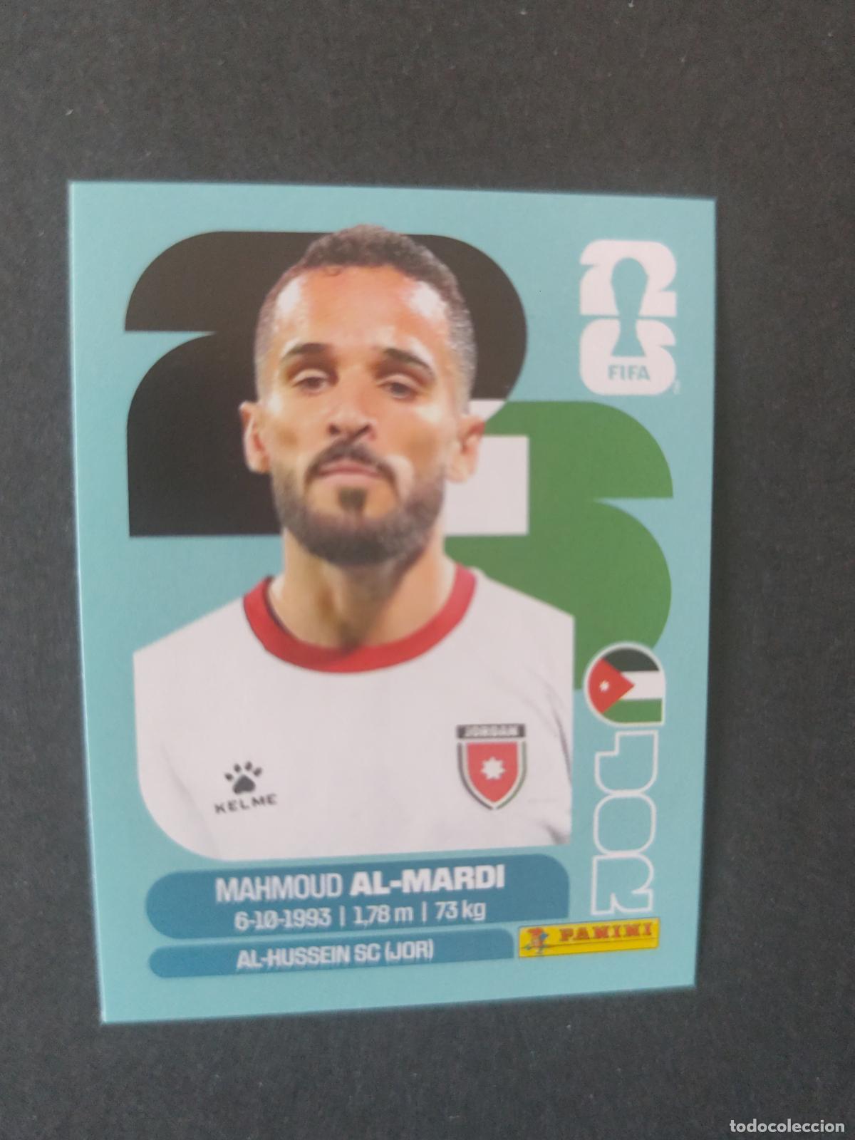 Cromos de F&uacute;tbol: JOR17 MAHMOUD AL-MARDI 17 JORDANIA MUNDIAL FIFA WORLD CUP 2026 STICKER PANINI SIN PEGAR