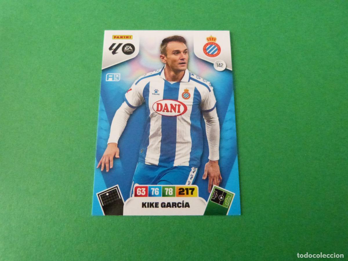 Cromos de F&uacute;tbol: TRADING CARD FUTBOL KIKE GARCIA R.C.D. ESPA&Ntilde;OL-ESPANYOL N&ordm; 142 LIGA ADRENALYN XL 2025-2026/25-26