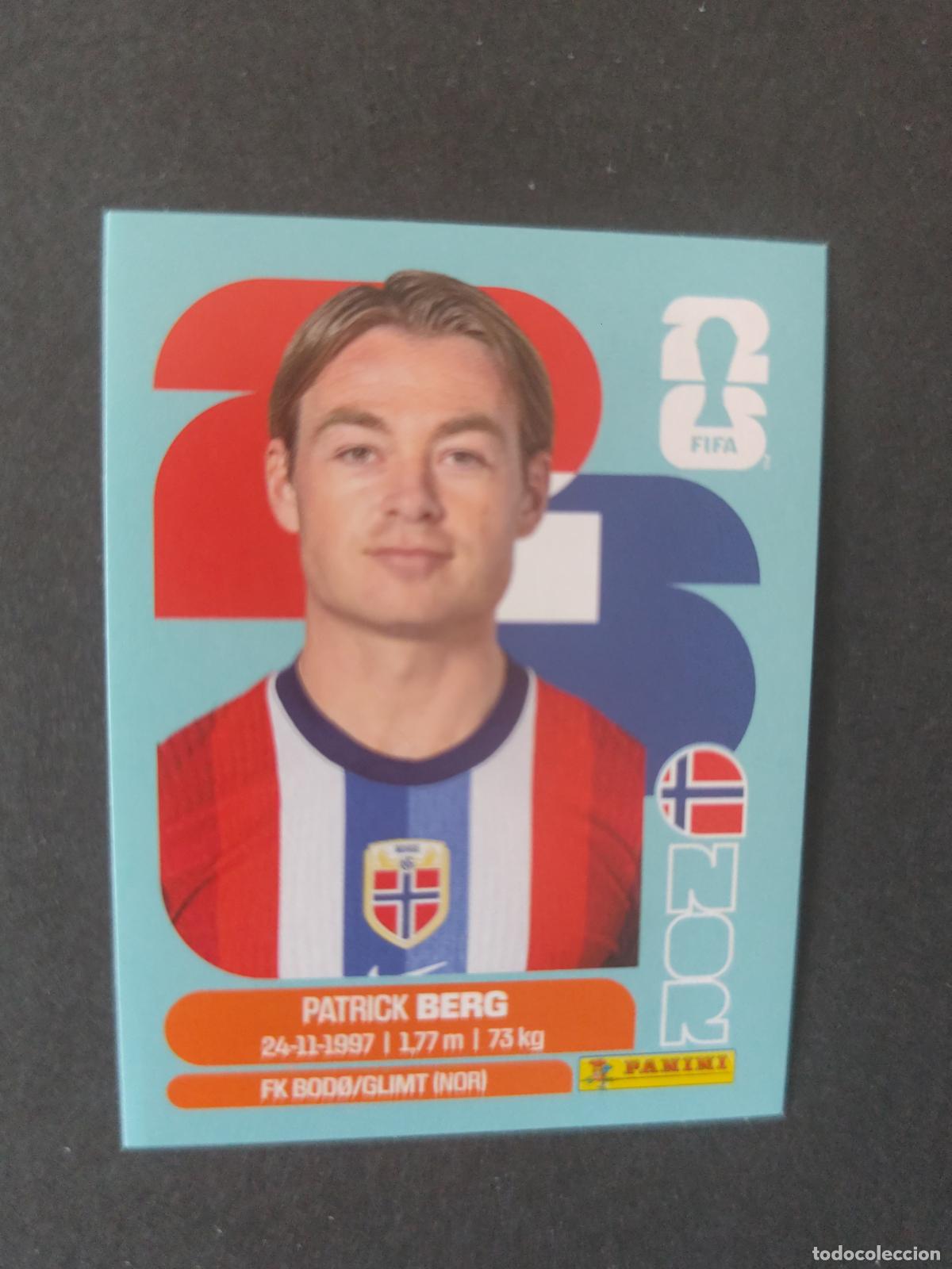 Cromos de F&uacute;tbol: NOR14 PATRICK BERG 14 NORUEGA MUNDIAL FIFA WORLD CUP 2026 STICKER PANINI SIN PEGAR
