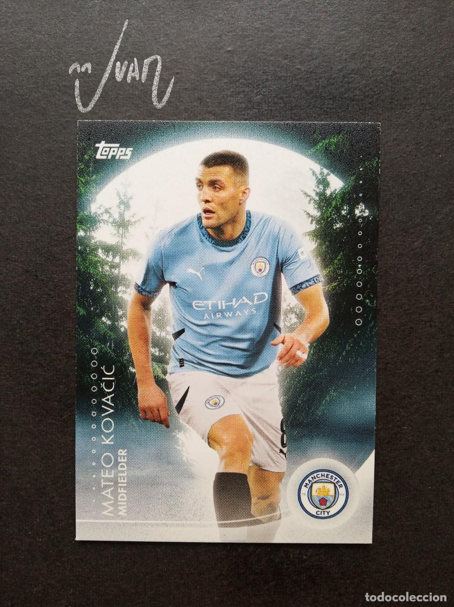 Cromos de F&uacute;tbol: MO-8 MOONSHINE MATEO KOVACIC MANCHESTER CITY CROACIA ⚽ TOPPS &reg; BLUE MOON 2024 2025 24 25 NUEVO