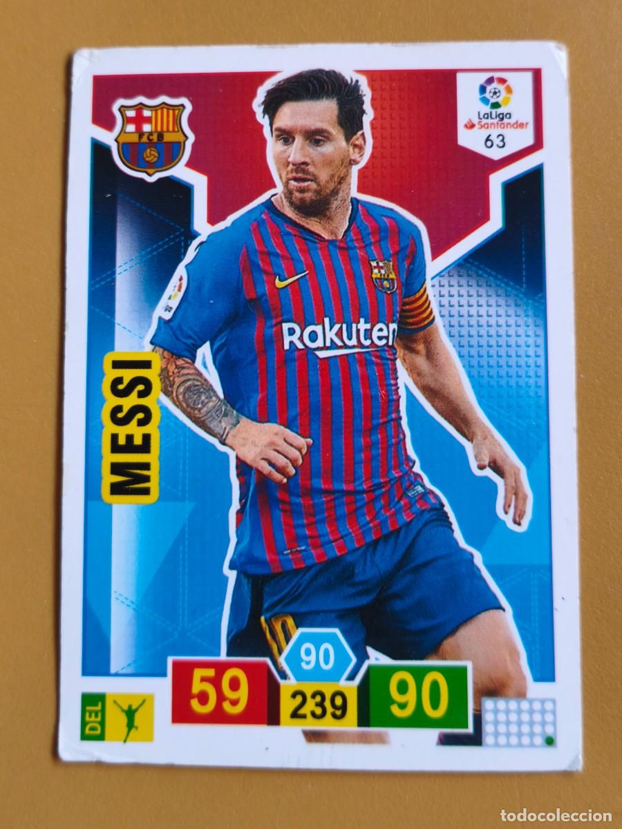 Cartes &agrave; collectionner de Football: messi, adrenalyn 2018 19