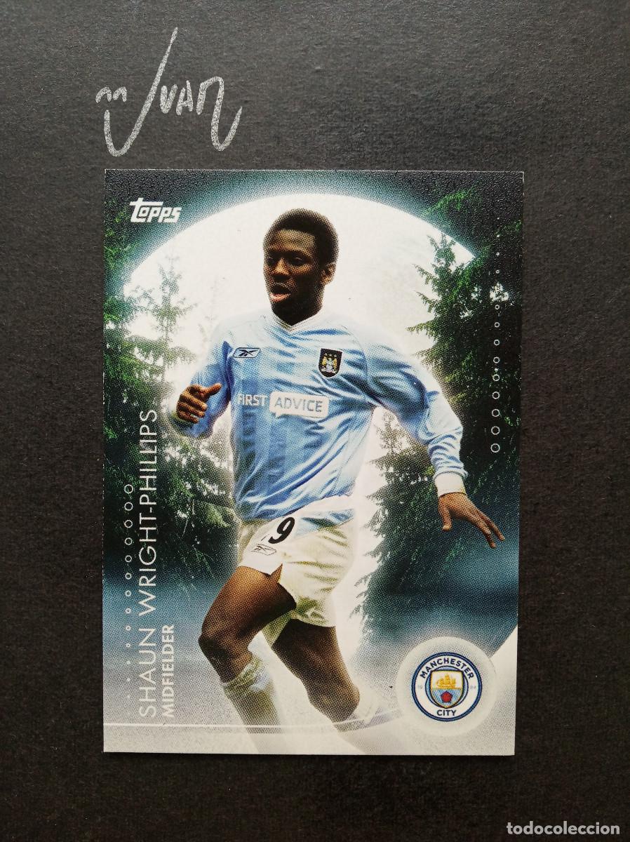 Cartes &agrave; collectionner de Football: MO-14 MOONSHINE SHAUN WRIGHT-PHILLIPS MANCHESTER CITY ⚽ TOPPS &reg; BLUE MOON 2024 2025 24 25 NUEVO
