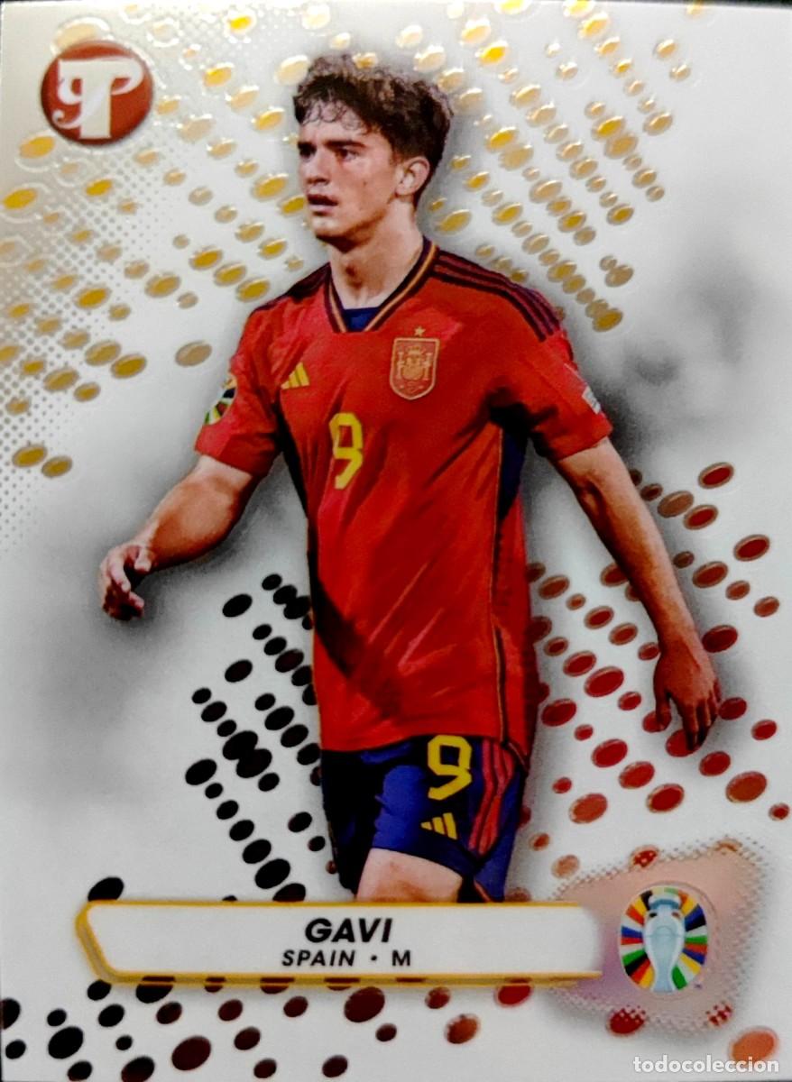 Cromos de F&uacute;tbol: 163 Gavi - Espa&ntilde;a - FC Barcelona - Road to UEFA Euro 2024 Topps Pristine