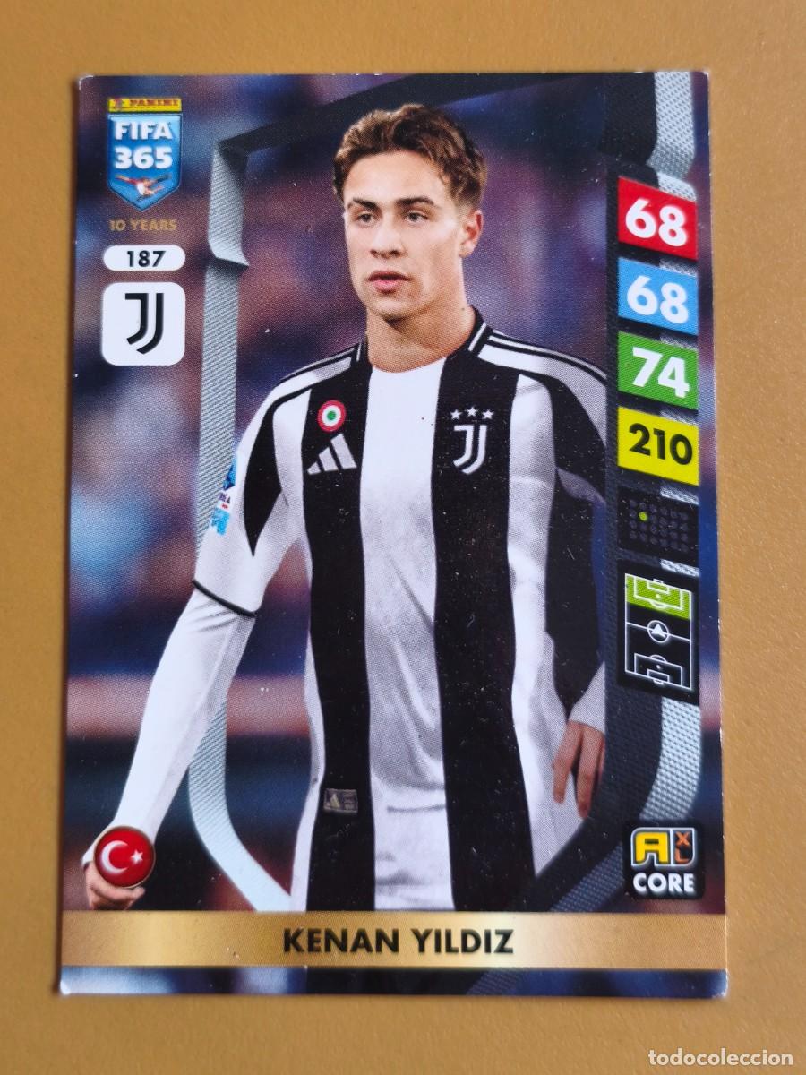 Cromos de F&uacute;tbol: kenan yildiz, fifa 2025