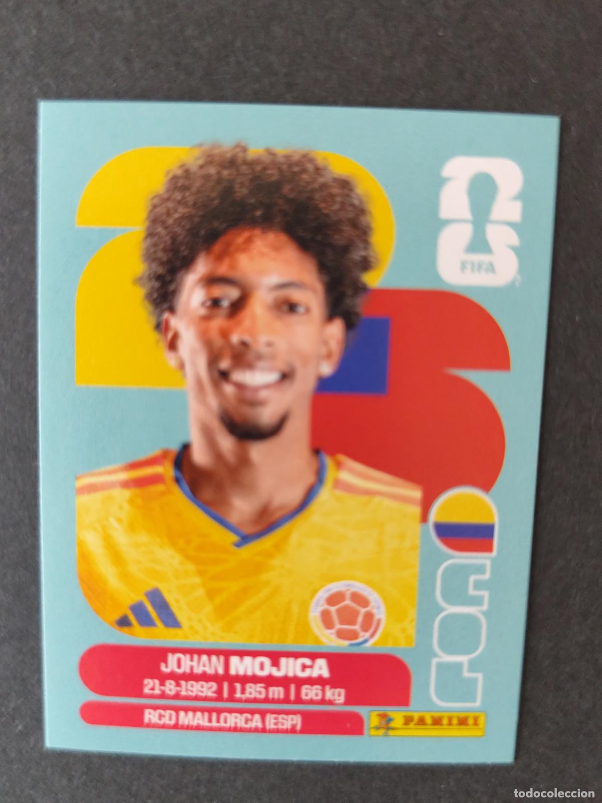 Cromos de F&uacute;tbol: COL7 JOHAN MOJICA 7 COLOMBIA MUNDIAL FIFA WORLD CUP 2026 STICKER PANINI SIN PEGAR