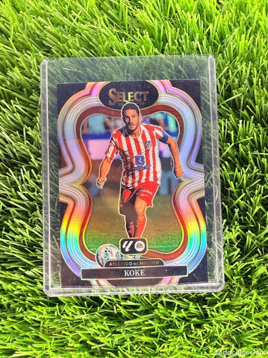 Cromos de F&uacute;tbol: N&ordm; 124 Koke Silver Mezzanine Atl&eacute;tico de Madrid Select Liga 25 26