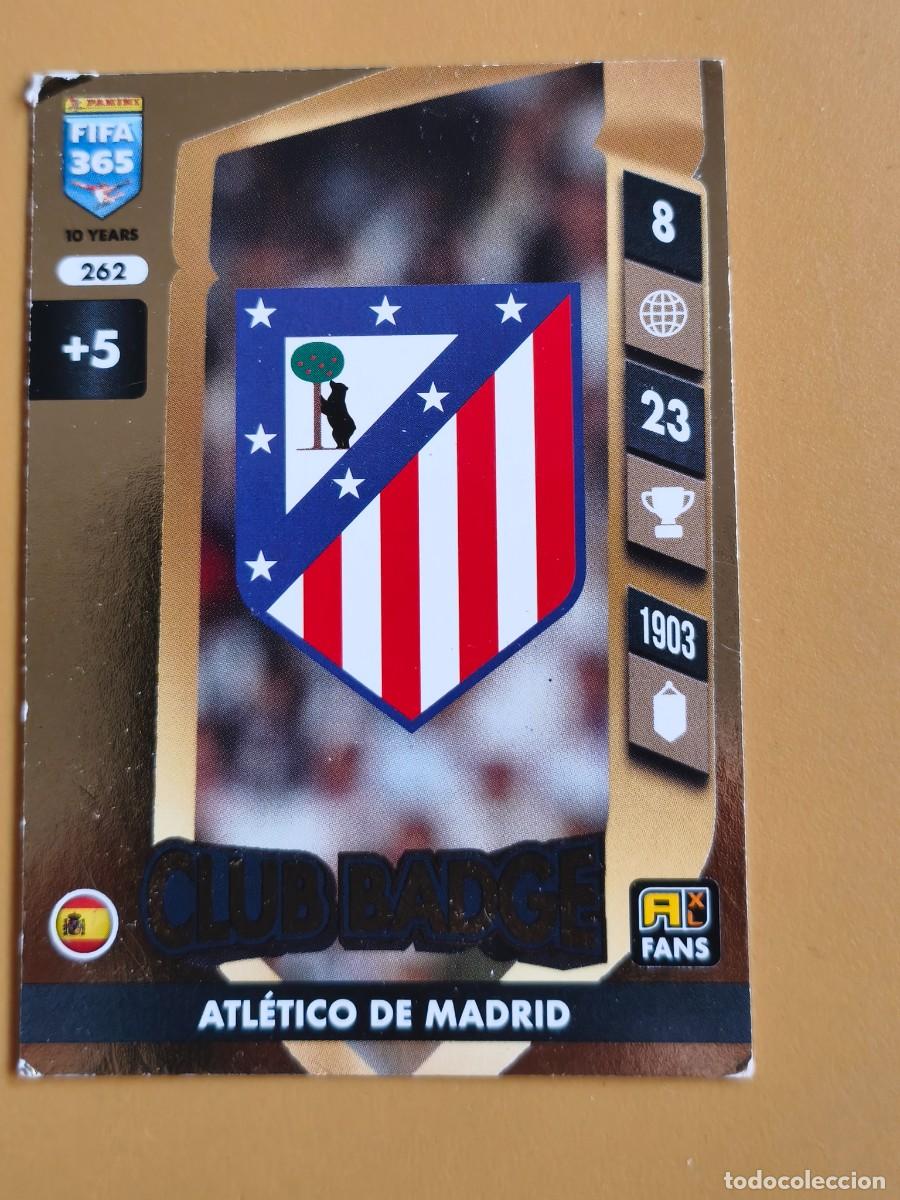 Cromos de F&uacute;tbol: escudo atletico madrid, fifa 2025