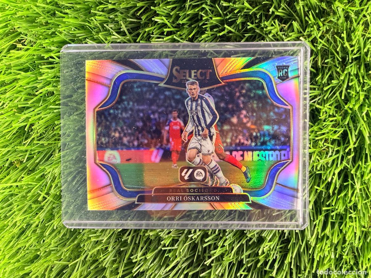 Cromos de F&uacute;tbol: N&ordm; 245 Orri &Oacute;skarsson Silver Field Level Real Sociedad Select Liga 25 26