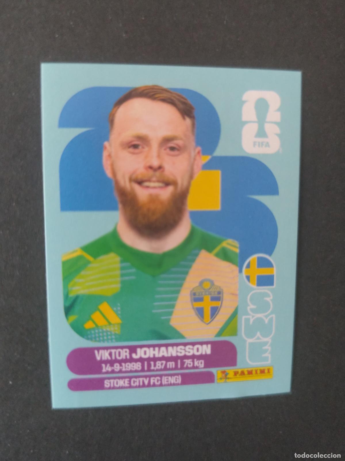Cromos de F&uacute;tbol: SWE2 VICTOR JOHANSSON 2 SUECIA MUNDIAL FIFA WORLD CUP 2026 STICKER PANINI SIN PEGAR