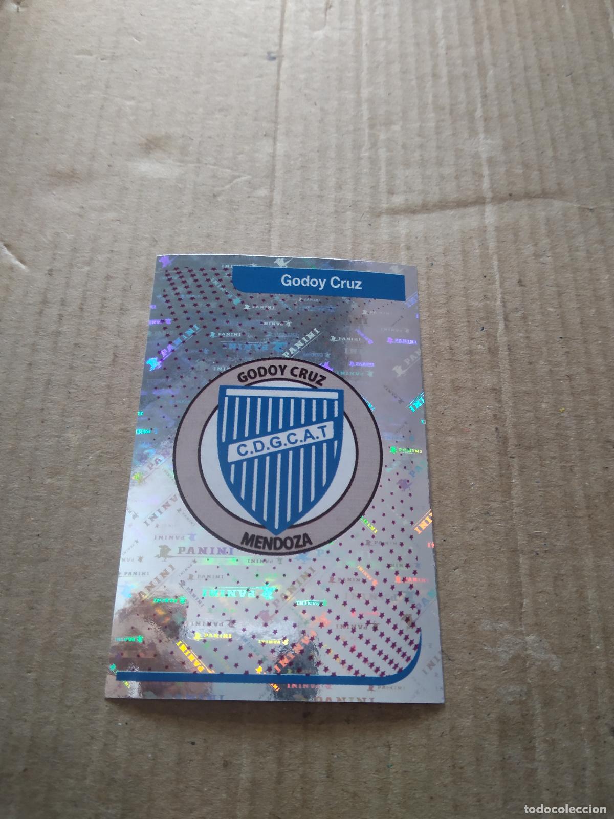 Figurine di Calcio: 153 ESCUDO GODOY CRUZ CROMO FUTBOL ARGENTINO 18-19 PANINI LIGA ARGENTINA 2018-2