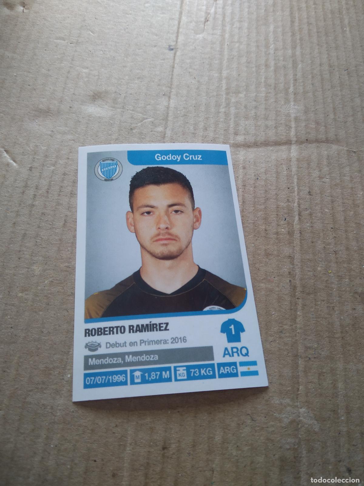 Figurine di Calcio: 155 ROBERTO RAMIREZ GODOY CRUZ CROMO FUTBOL ARGENTINO 18-19 PANINI LIGA ARGENTINA 2018-2