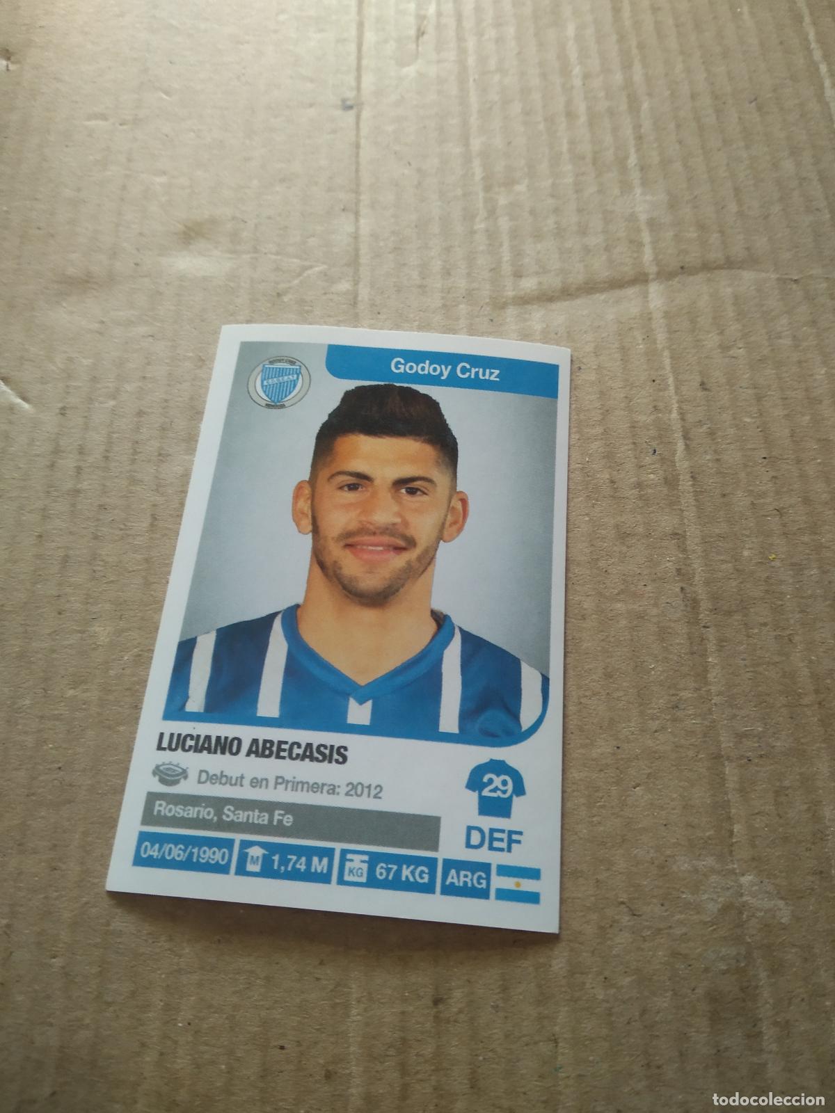 Cromos de F&uacute;tbol: 156 LUCIANO ABECASIS GODOY CRUZ CROMO FUTBOL ARGENTINO 18-19 PANINI LIGA ARGENTINA 2018-2