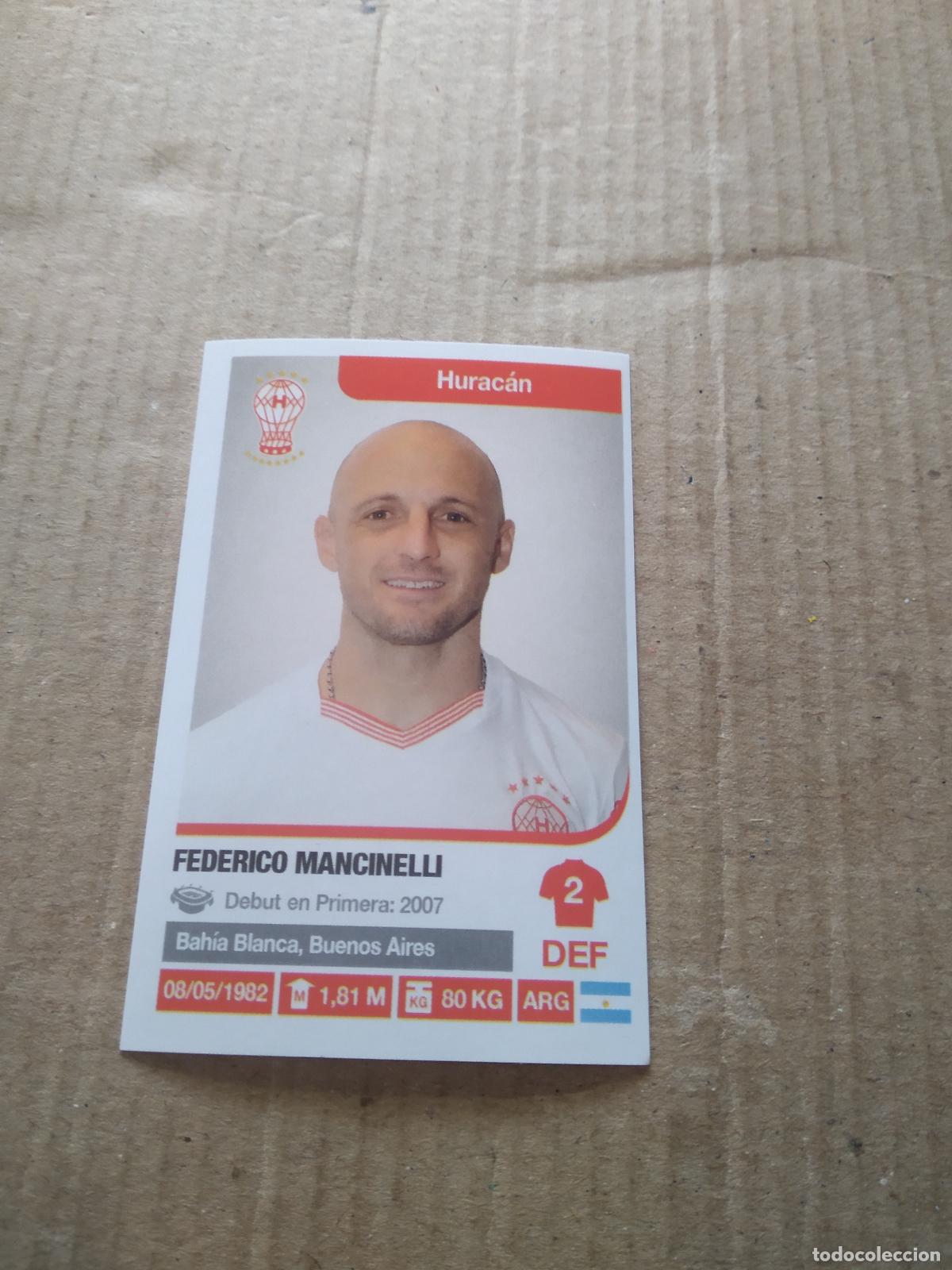 Cromos de Futebol: 171 FEDERICO MANCINELLI HURACAN CROMO FUTBOL ARGENTINO 18-19 PANINI LIGA ARGENTINA 2018-2