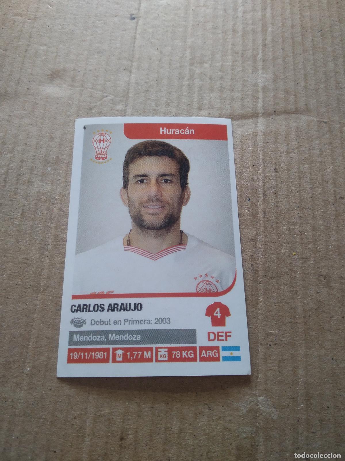 Cromos de Futebol: 173 CARLOS ARAUJO HURACAN CROMO FUTBOL ARGENTINO 18-19 PANINI LIGA ARGENTINA 2018-2