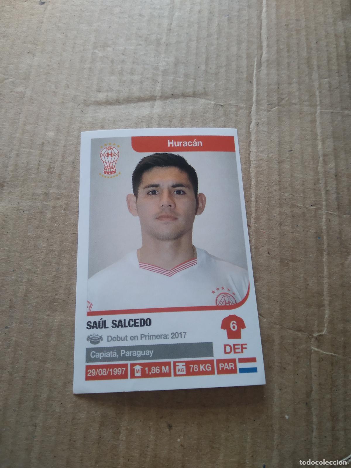 Cromos de Futebol: 174 SAUL SALCEDO HURACAN CROMO FUTBOL ARGENTINO 18-19 PANINI LIGA ARGENTINA 2018-2