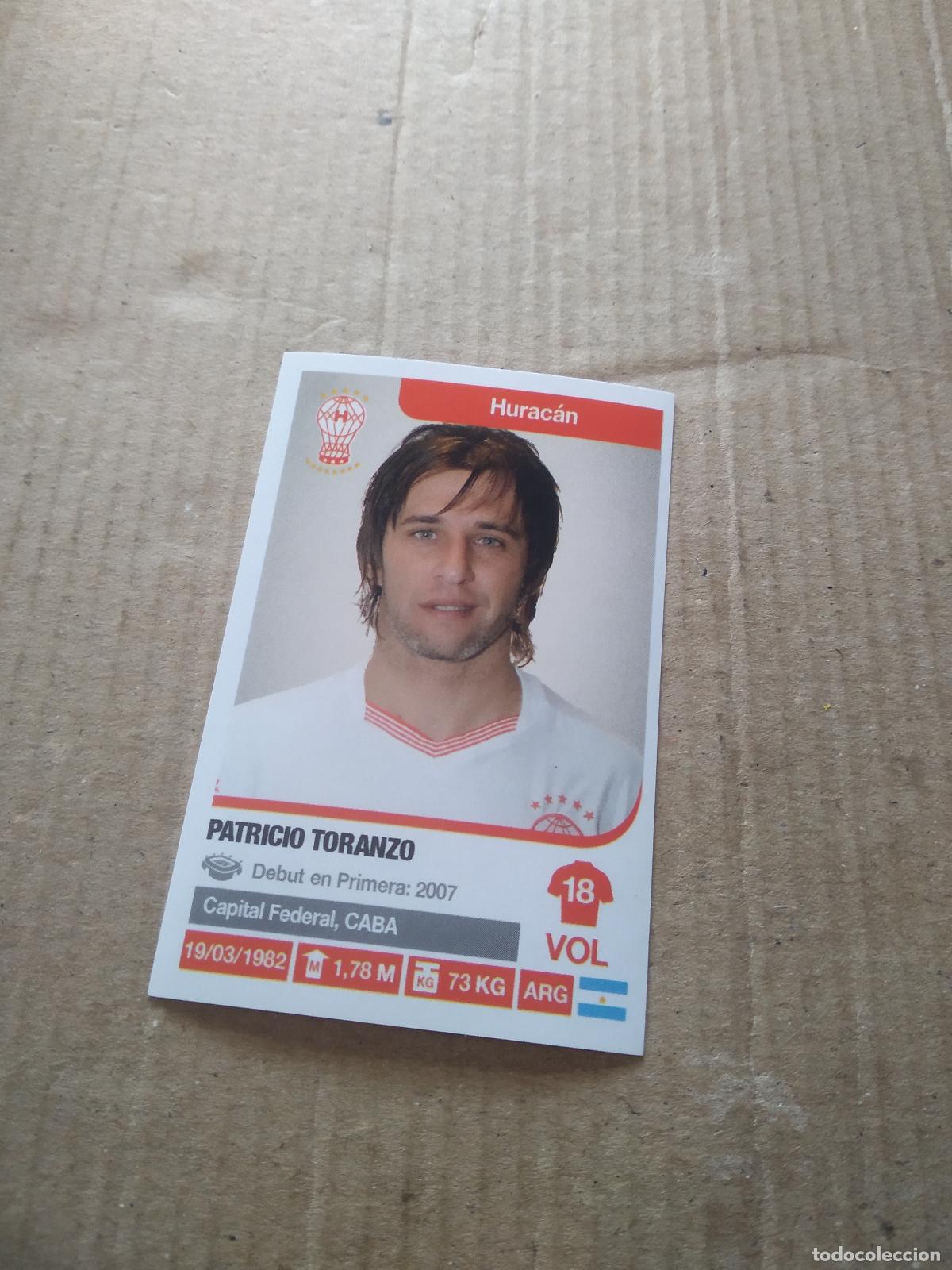 Cromos de Futebol: 177 PATRICIO TORANZO HURACAN CROMO FUTBOL ARGENTINO 18-19 PANINI LIGA ARGENTINA 2018-2