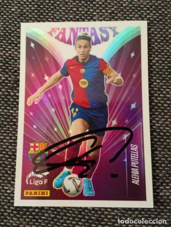 Cromos de Futebol: Cromo firmado alexia putellas FC Barcelona