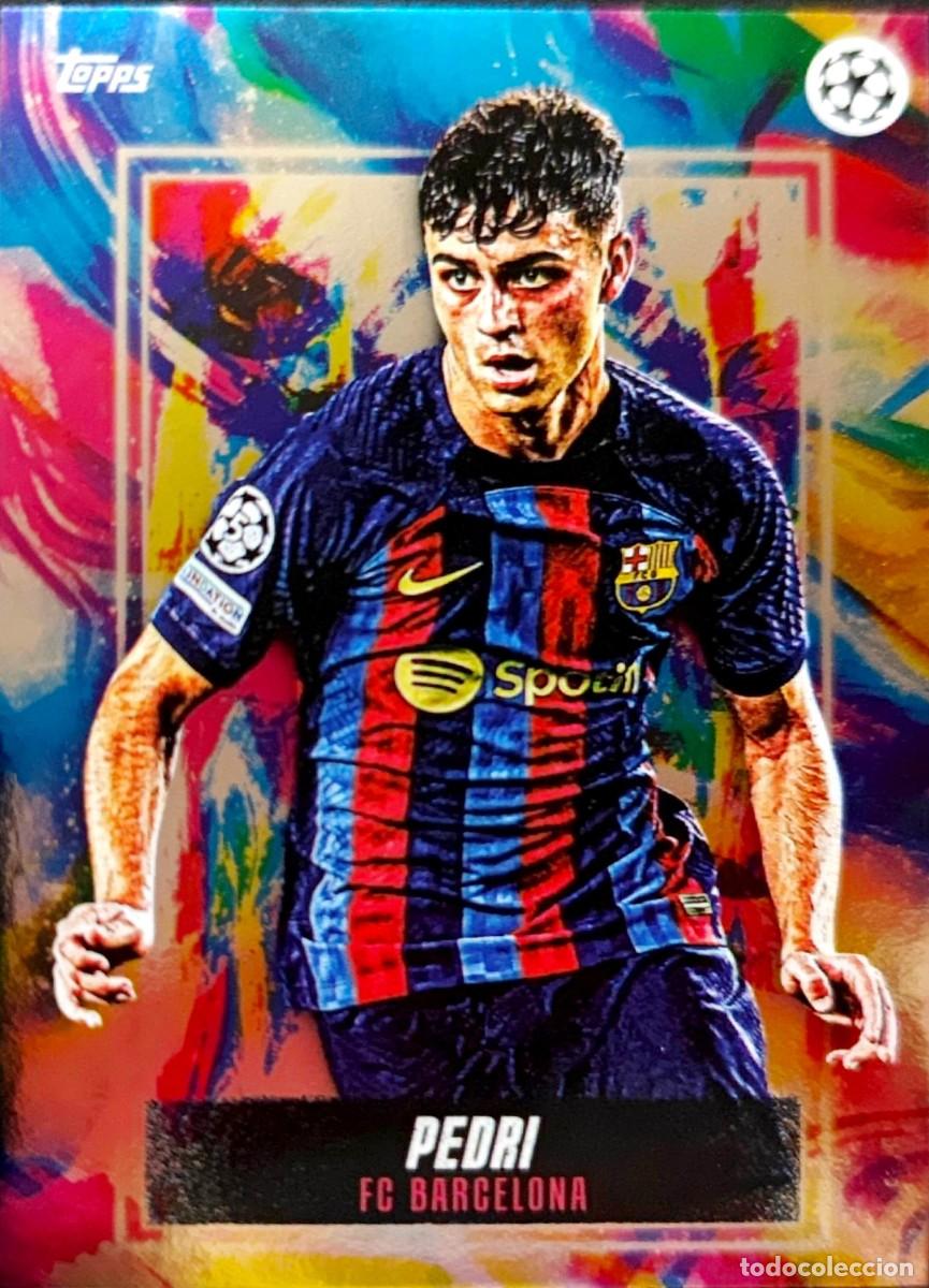 Football Stickers: Pedri - FC Barcelona - Midfield Maestros Topps Jude Bellingham Platinum Curated Set 2022 2023 22 23