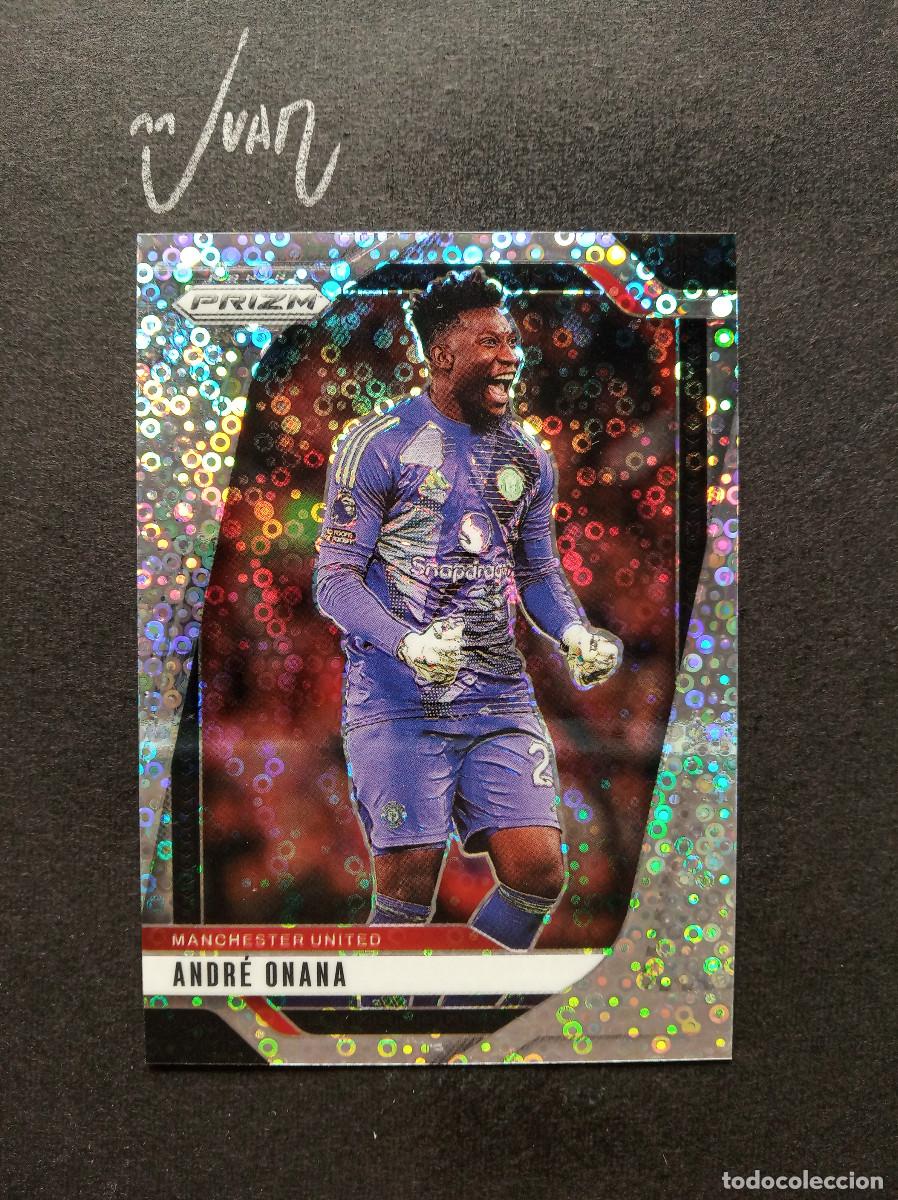 Cromos de F&uacute;tbol: N&ordm; 141 PARALELA ANDRE ONANA MANCHESTER UNITED ⚽ PANINI &reg; PRIZM PREMIER LEAGUE 2024 2025 24 25 NUEVO